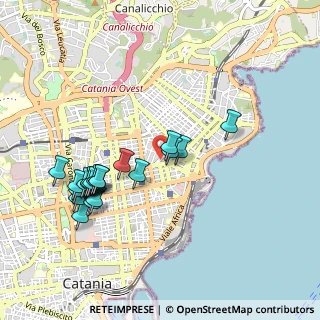 Mappa Via Leopardi Giacomo, 95127 Catania CT, Italia (1.1)