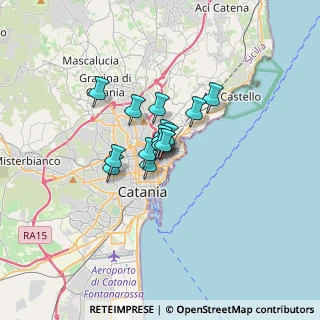 Mappa Via Antonio Santangelo Fulci, 95127 Catania CT, Italia (1.96429)