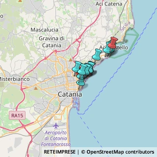 Mappa Via Leopardi Giacomo, 95127 Catania CT, Italia (2.02071)