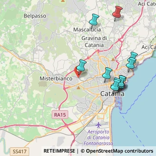 Mappa Via Modena, 95045 Misterbianco CT, Italia (5.14182)