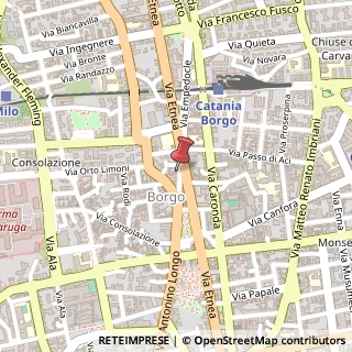Mappa Via Empedocle,  47, 95125 Catania, Catania (Sicilia)