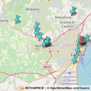 Mappa Via Madonna del Rosario, 95045 Misterbianco CT, Italia (5.108)