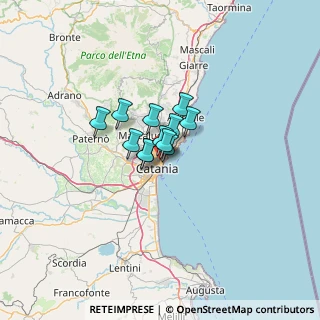 Mappa Via Aosta, 95127 Catania CT, Italia (6.445)