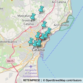 Mappa Via Caserta, 95127 Catania CT, Italia (2.49364)