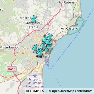 Mappa Via Aosta, 95127 Catania CT, Italia (2.07182)