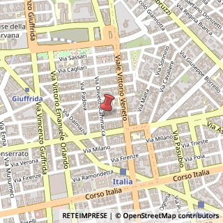 Mappa Via Oliveto Scammacca, 18, 95127 Catania, Catania (Sicilia)