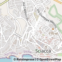 Mapa Sciacca