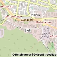 Karte Misterbianco