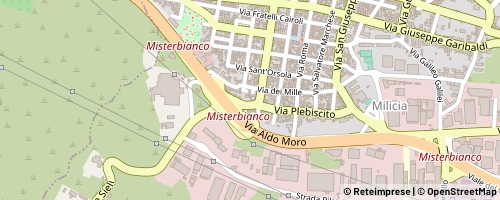 Mappa Misterbianco
