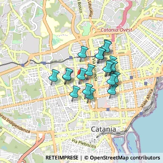 Mappa Via Gigi Macchi, 95125 Catania CT, Italia (0.7005)