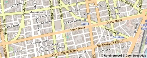 Mappa Catania