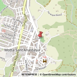 Mappa Via Vittorio Emanuele, 106, 95040 Motta Sant'Anastasia, Catania (Sicilia)