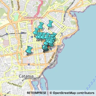 Mappa Di Fronte Libreria Cavallotto, 95129 Catania CT, Italia (0.4765)
