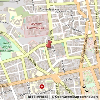 Mappa Via Cesare Vivante, 48, 95123 Catania, Catania (Sicilia)