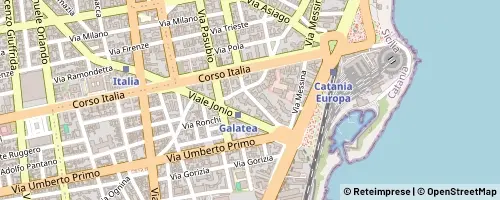 Mappa Catania
