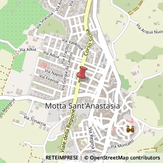 Mappa Corso Sicilia, 99, 95040 Motta Sant'Anastasia, Catania (Sicilia)