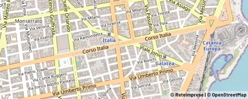 Mappa Catania