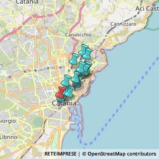 Mappa Viale della Libertà, 95100 Catania CT, Italia (0.94467)