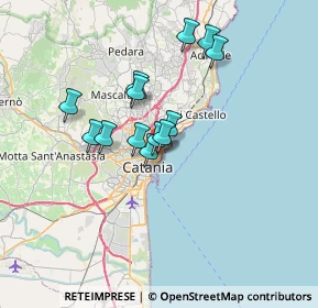 Mappa Viale Jonio, 95129 Catania CT, Italia (6.00615)