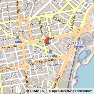 Mappa Via Paradigna, 61/A, 95126 Catania, Catania (Sicilia)