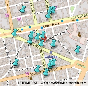 Mappa Viale Jonio, 95129 Catania CT, Italia (0.1465)