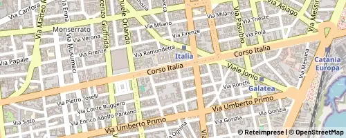 Mappa Catania
