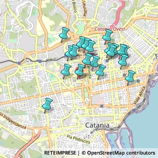 Mappa Via Torre Alessi, 95125 Catania CT, Italia (0.9275)