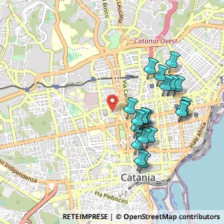 Mappa Via Torre Alessi, 95125 Catania CT, Italia (1.093)