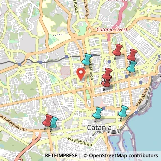 Mappa Via Torre Alessi, 95125 Catania CT, Italia (1.22818)