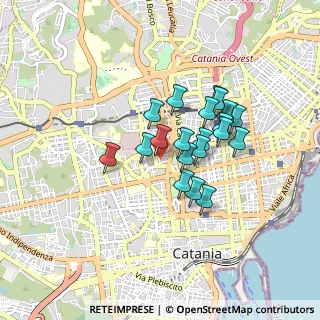Mappa Via Torre Alessi, 95125 Catania CT, Italia (0.7315)