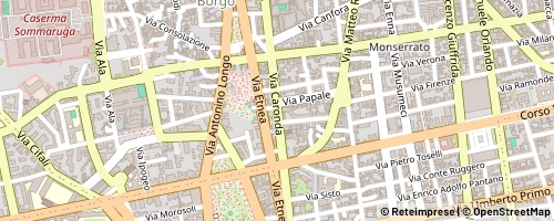 Mappa Katania