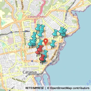 Mappa Corso Italia, 95129 Catania CT, Italia (0.74)