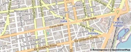 Mappa Catania