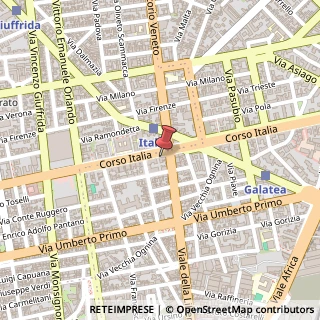 Mappa Via Giuseppe Simili, 5, 95129 Catania, Catania (Sicilia)