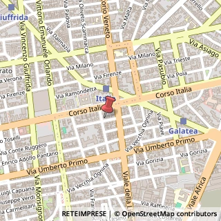 Mappa Via Alberto Mario,  32, 95129 Catania, Catania (Sicilia)