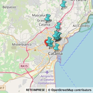 Mappa Via Volturno, 95123 Catania CT, Italia (2.79091)
