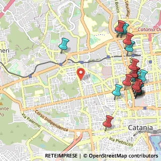 Mappa Via Volturno, 95123 Catania CT, Italia (1.5955)