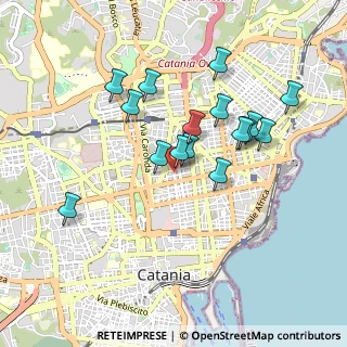 Mappa Via Francesco Riso, 95126 Catania CT, Italia (0.92438)