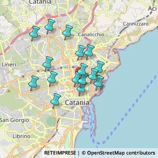 Mappa Via Francesco Riso, 95126 Catania CT, Italia (1.675)