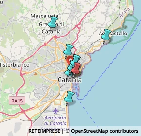Mappa Via Francesco Riso, 95126 Catania CT, Italia (1.91615)