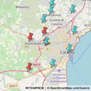 Mappa Via G. C, 95045 Misterbianco CT, Italia (5.19909)