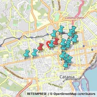 Mappa Via Privata Orchidea, 95123 Catania CT, Italia (0.92)