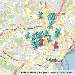 Mappa Via Privata Orchidea, 95123 Catania CT, Italia (0.849)