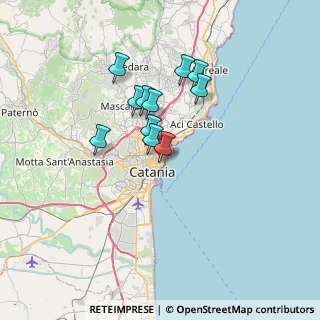Mappa Via Martino Cilestri, 95131 Catania CT, Italia (6.02455)