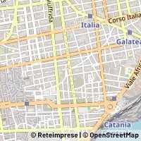 Karte Catania