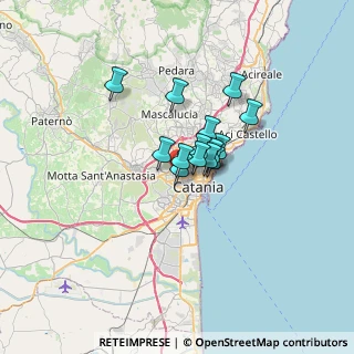 Mappa Via Nazario Sauro, 95123 Catania CT, Italia (4.36429)