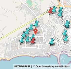 Mappa Via Enrico de Nicola, 92019 Sciacca AG, Italia (0.5785)