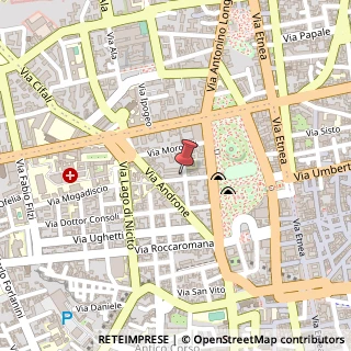 Mappa Via Gioacchino Basile, 25, 95124 Catania, Catania (Sicilia)