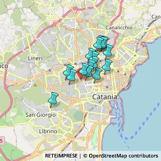 Mappa Via Adolfo Bartoli, 95124 Catania CT, Italia (1.26563)
