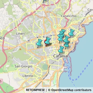 Mappa Via Adolfo Bartoli, 95124 Catania CT, Italia (1.65818)